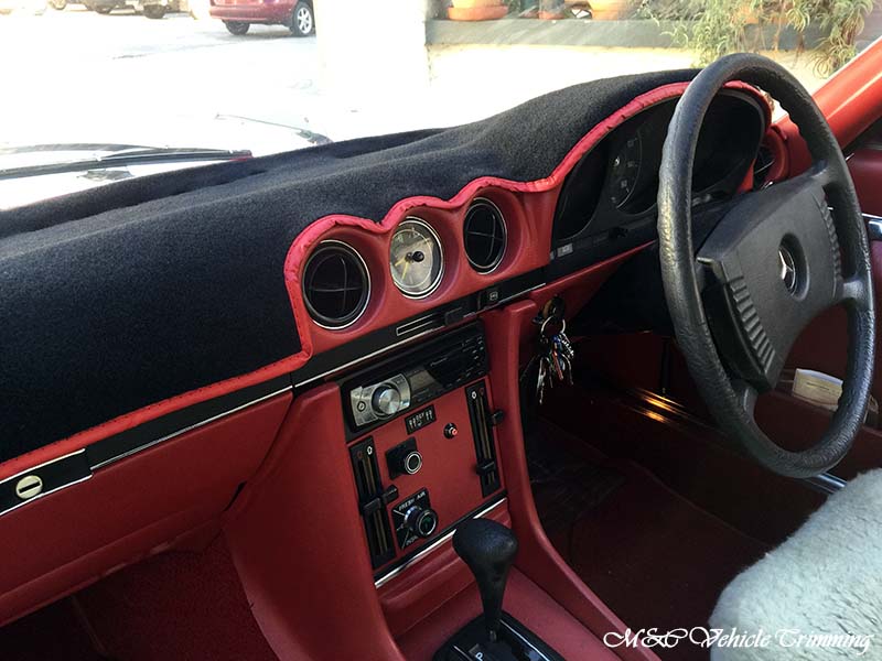 Mercedes-Benz SL-Class (R107) 1972 custom dash mat